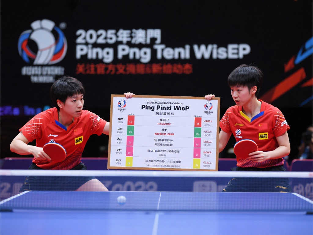 2025澳门乒乓球世界杯抽签男女签表+每日赛程表(持续更新) 2025澳门乒乓球世界杯抽签男女签表+每日赛程表(持续更新)